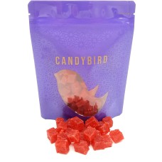 Candied Strawberry Cubes 100g